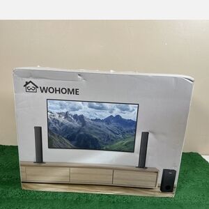 Black Portable Speaker System